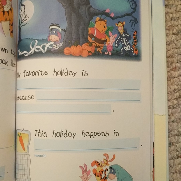 Winnie the Pooh and You- a book you write! - Picture 7 of 7